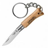 Нож Opinel №2 нерж. сталь, бук, брелок