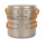 Фото Набор посуды из титана NZ ts-014 1200+800+400ml в магазине Турист