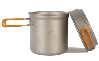 Фото Кастрюля титановая NZ ts-013 1200+400ml в магазине Турист
