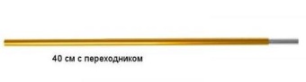 Фото Сегмент каркаса палатки с переходником 8,5 мм 40 см RedFox в магазине Турист