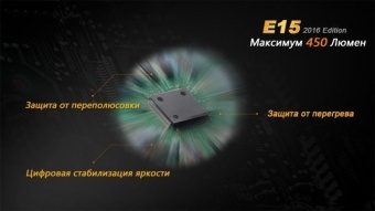 Фото Фонарик Fenix E15 2016 в магазине Турист
